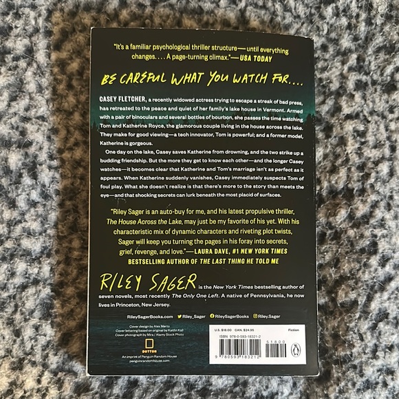 The House Across the Lake by Riley Sager - Picture 2 of 2